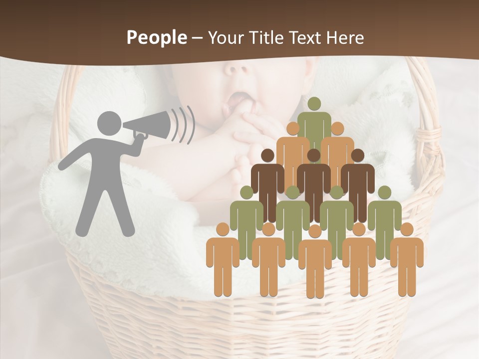 Eyes Person Girl PowerPoint Template