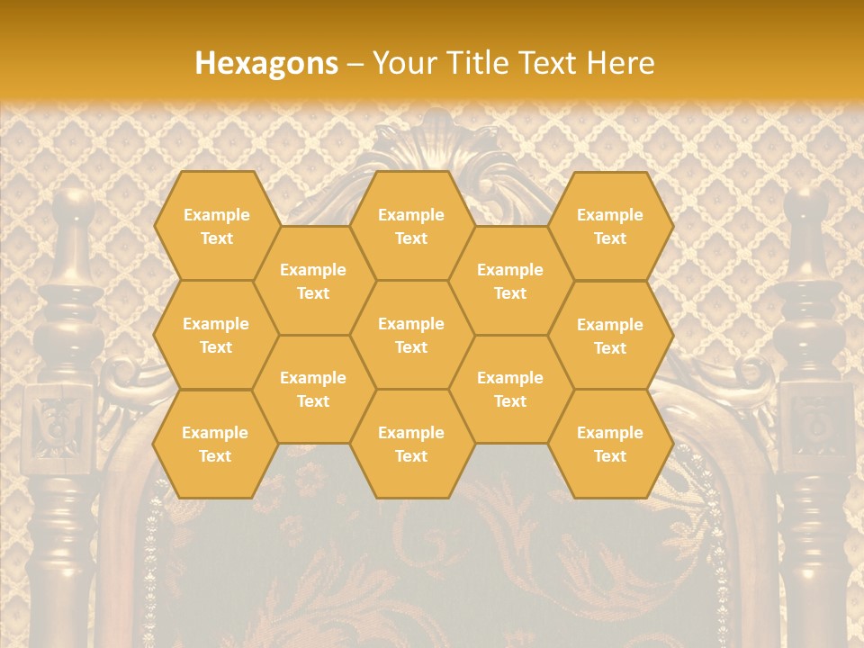 Foliage Elegant Ornament PowerPoint Template