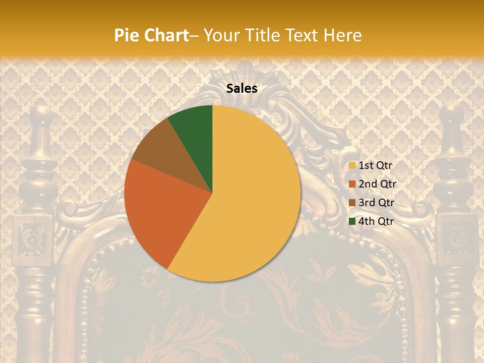 Foliage Elegant Ornament PowerPoint Template