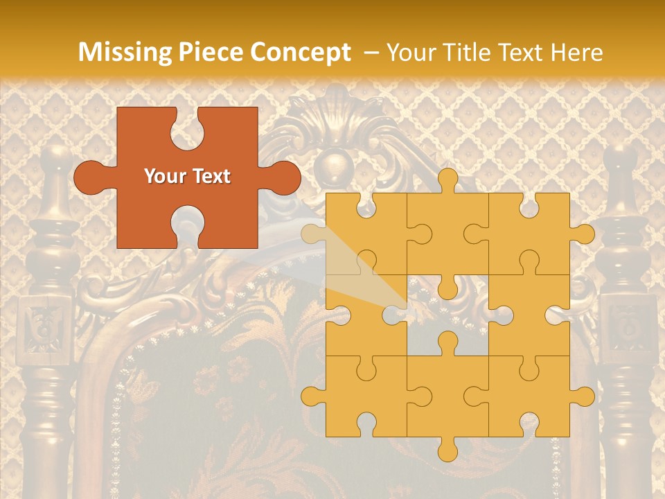 Foliage Elegant Ornament PowerPoint Template