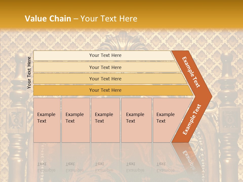 Foliage Elegant Ornament PowerPoint Template