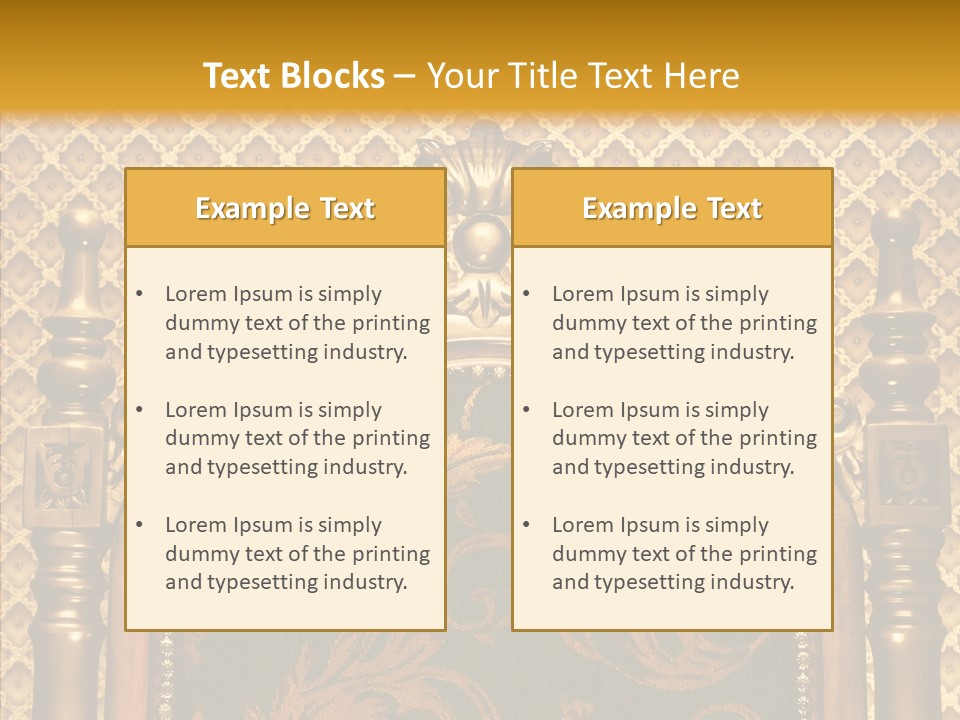 Foliage Elegant Ornament PowerPoint Template