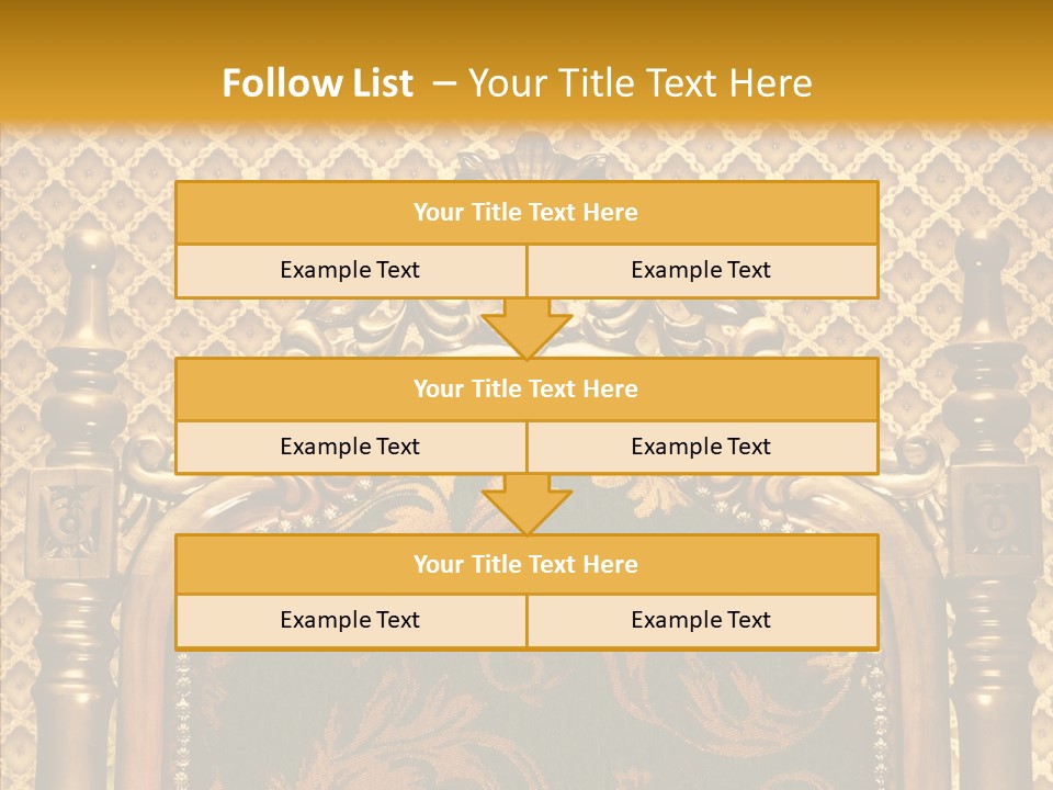 Foliage Elegant Ornament PowerPoint Template