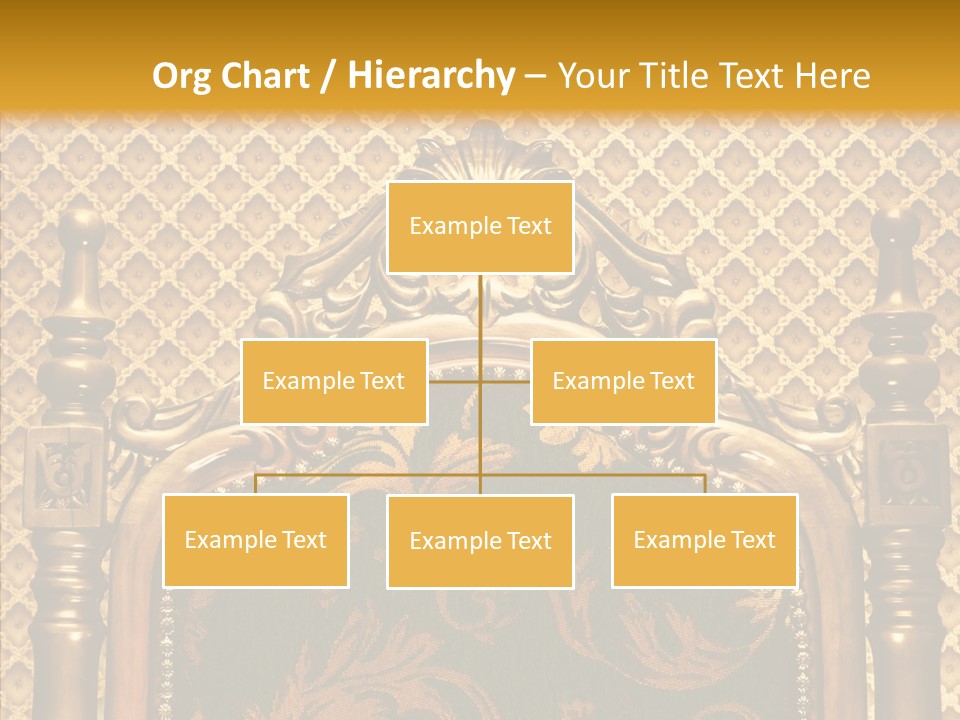 Foliage Elegant Ornament PowerPoint Template