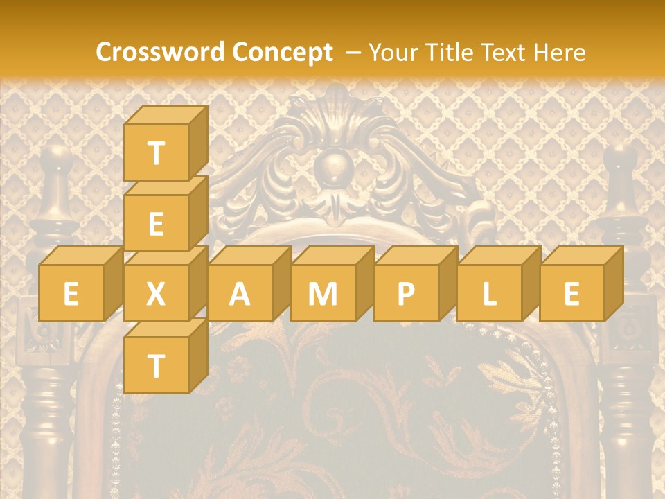 Foliage Elegant Ornament PowerPoint Template