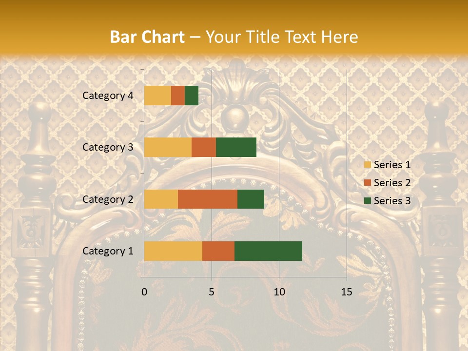 Foliage Elegant Ornament PowerPoint Template