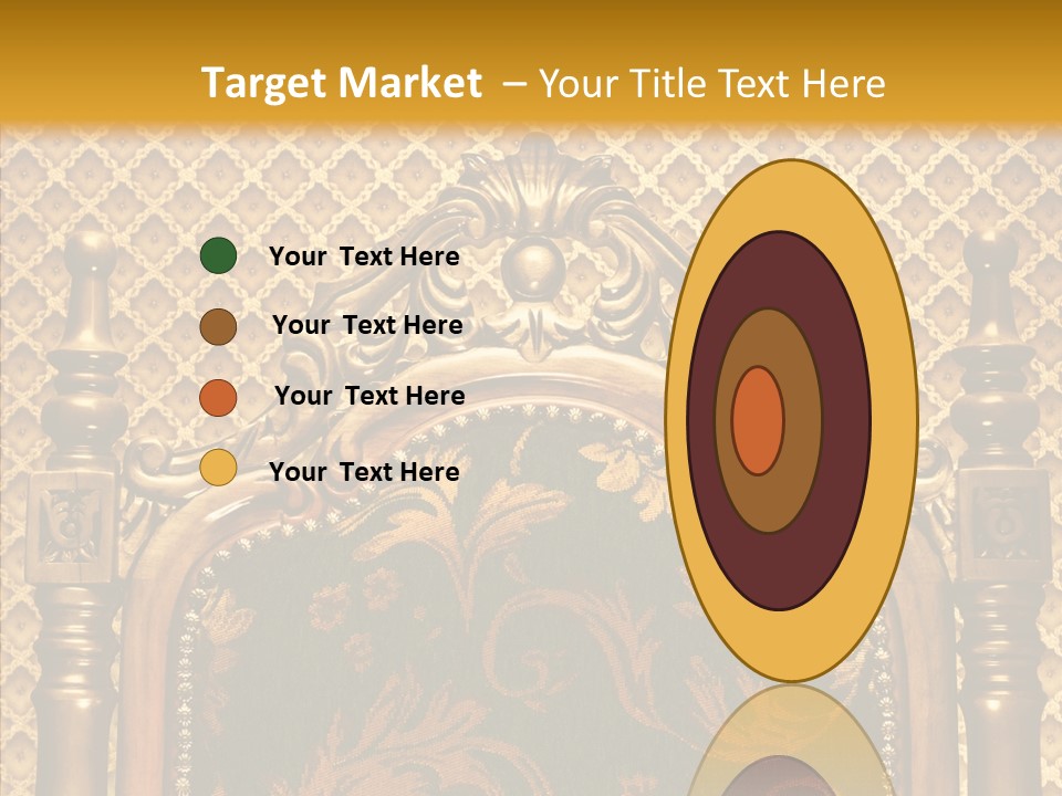 Foliage Elegant Ornament PowerPoint Template