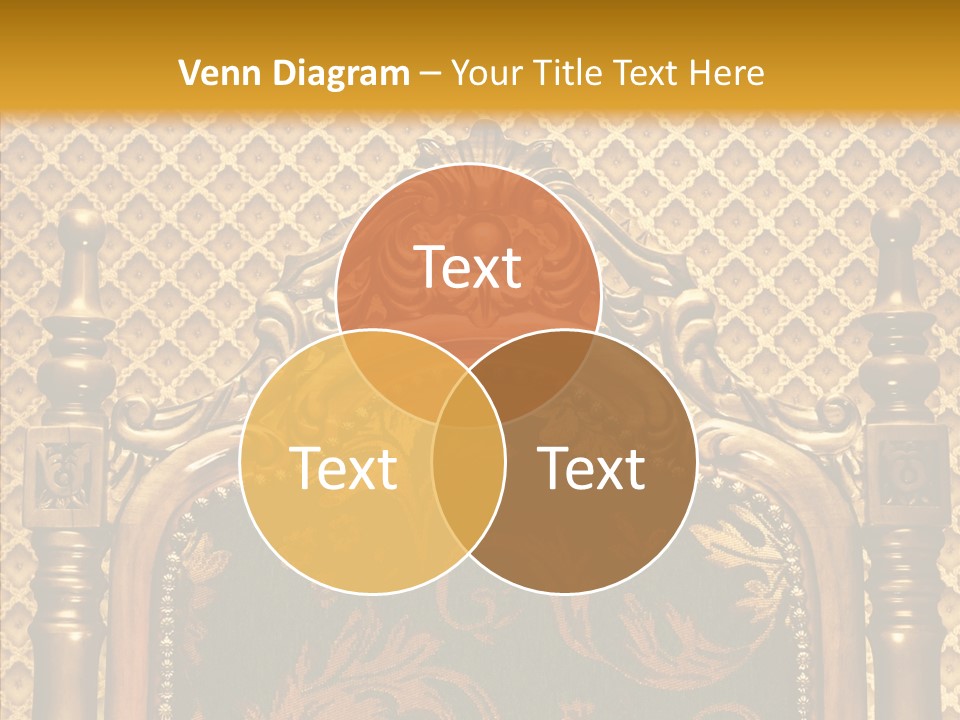 Foliage Elegant Ornament PowerPoint Template