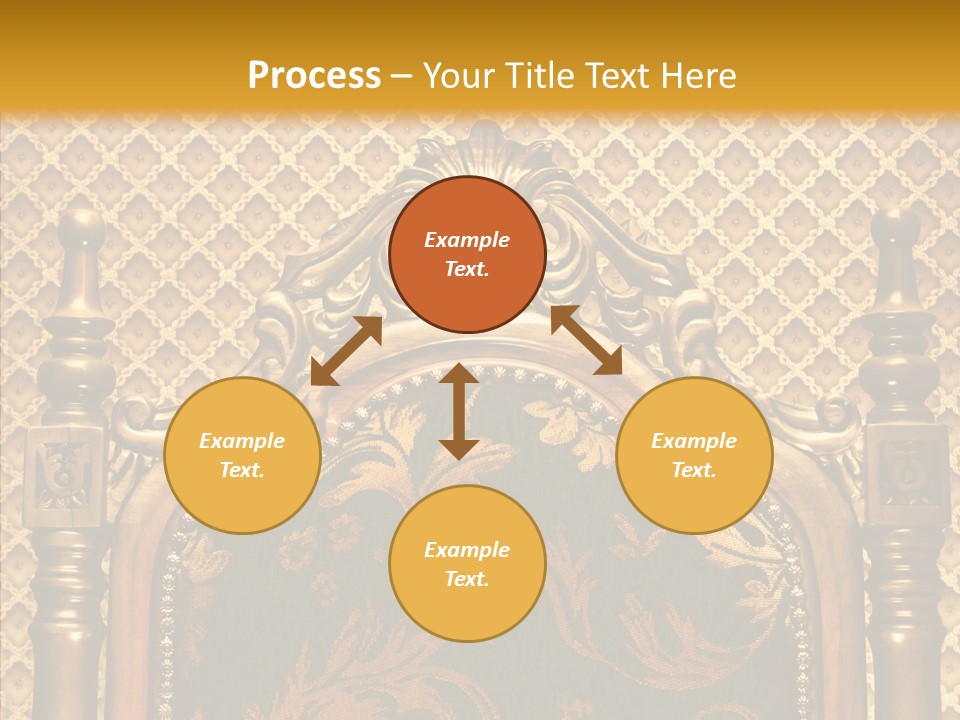 Foliage Elegant Ornament PowerPoint Template