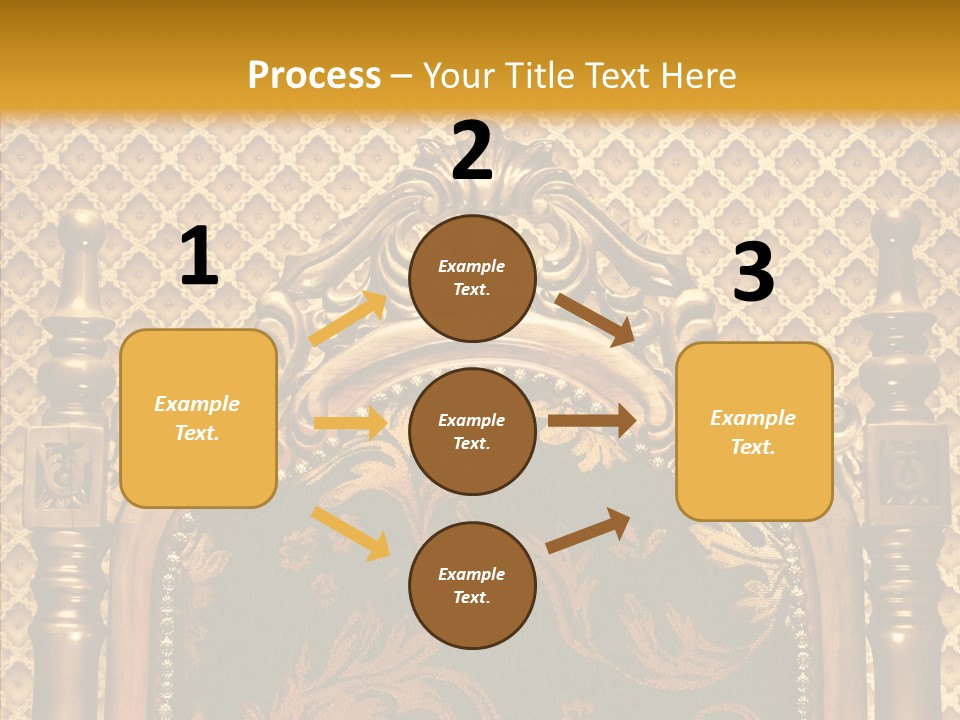 Foliage Elegant Ornament PowerPoint Template
