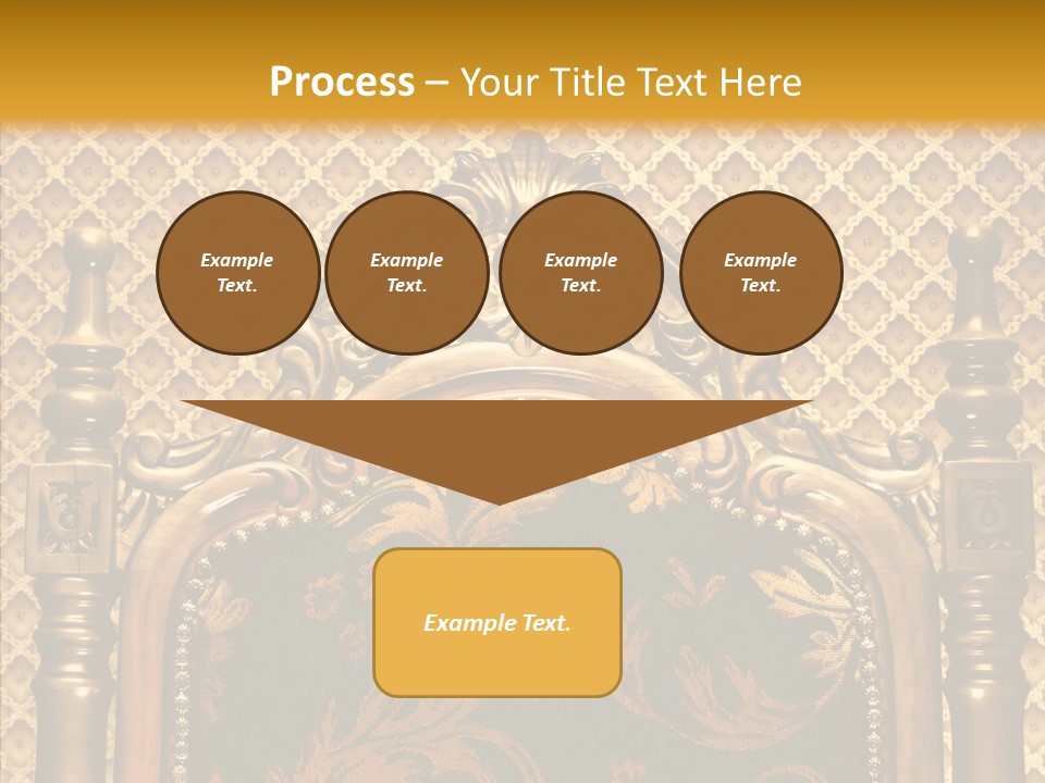 Foliage Elegant Ornament PowerPoint Template