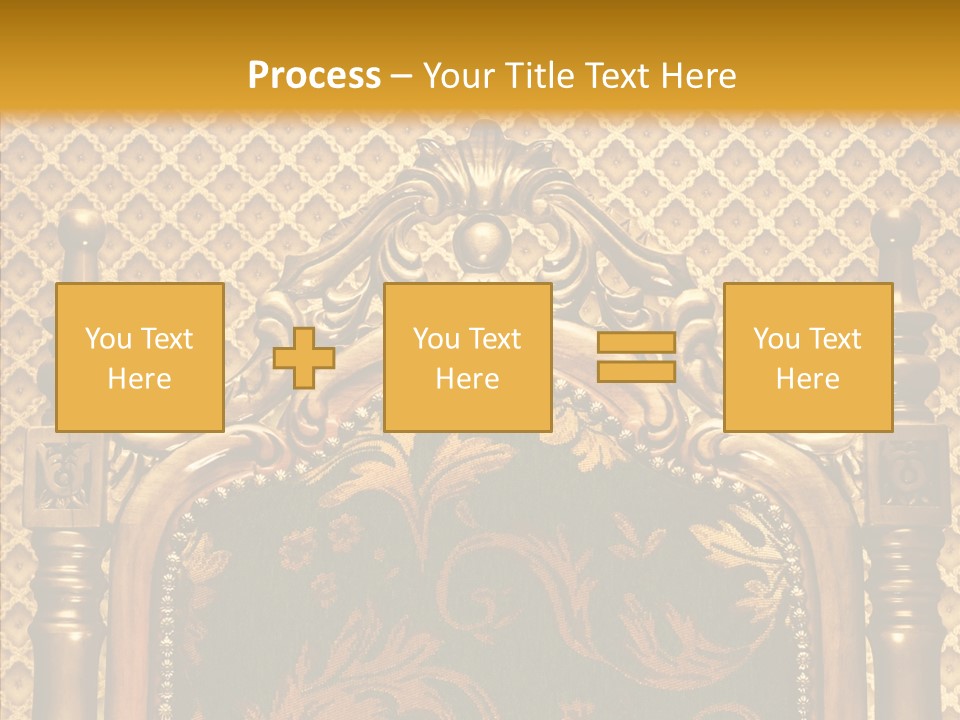 Foliage Elegant Ornament PowerPoint Template
