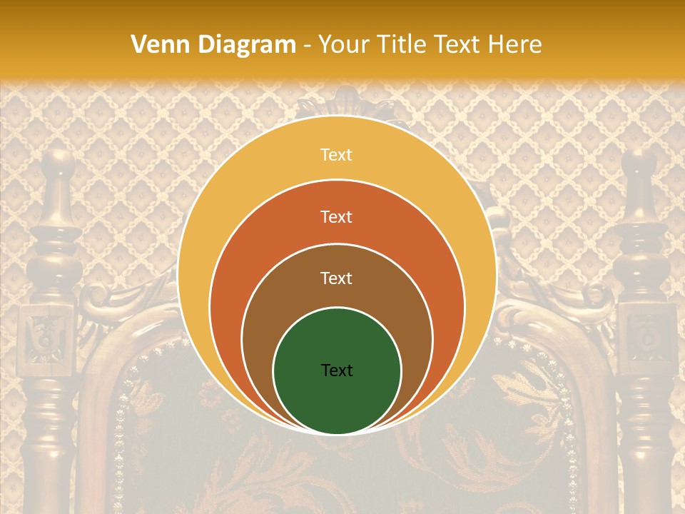 Foliage Elegant Ornament PowerPoint Template