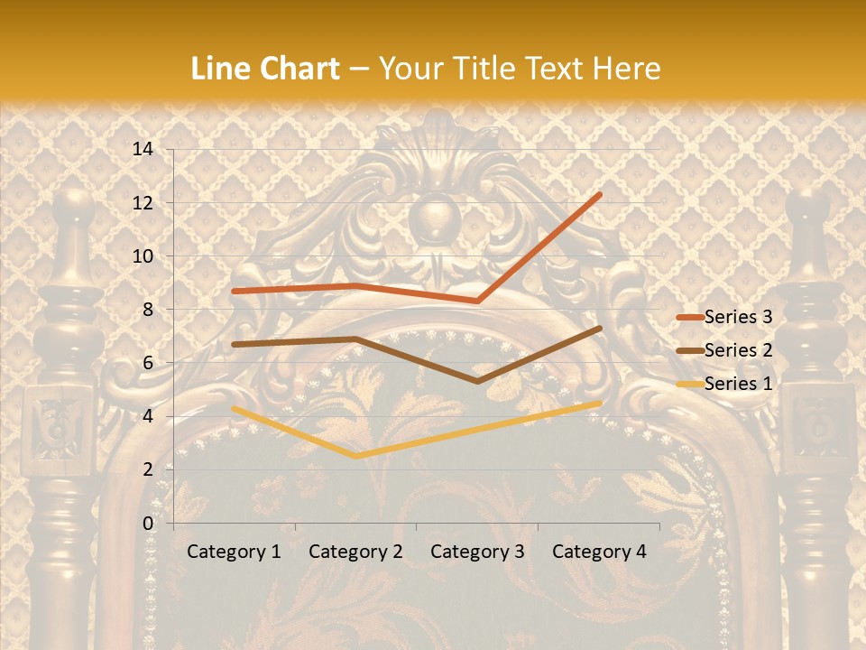 Foliage Elegant Ornament PowerPoint Template