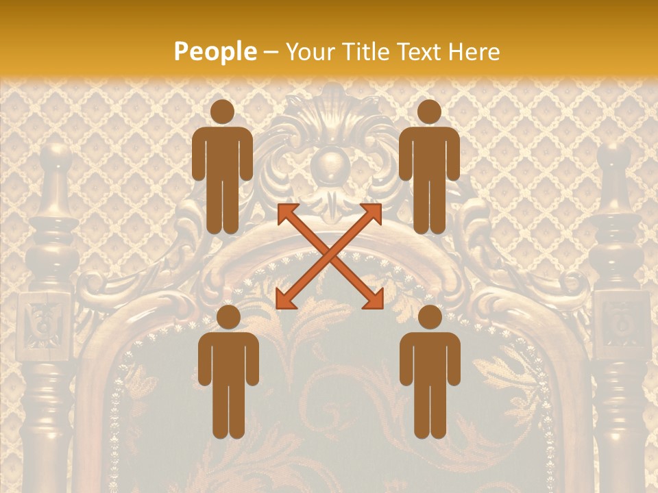 Foliage Elegant Ornament PowerPoint Template