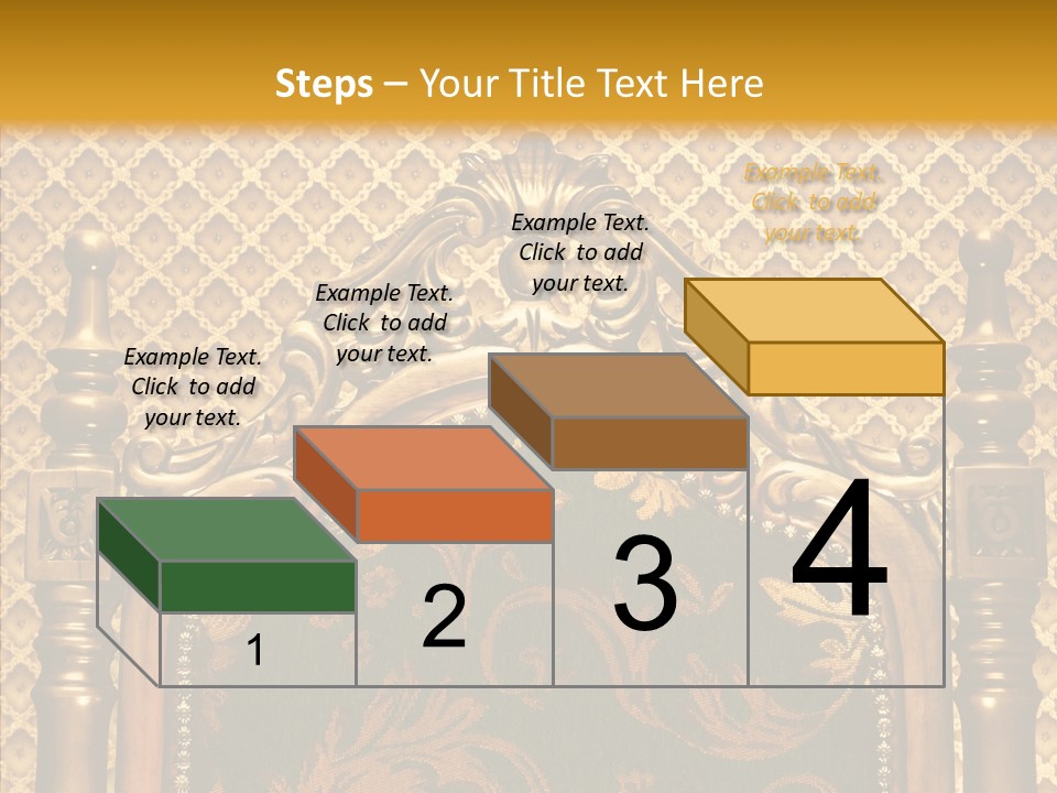 Foliage Elegant Ornament PowerPoint Template