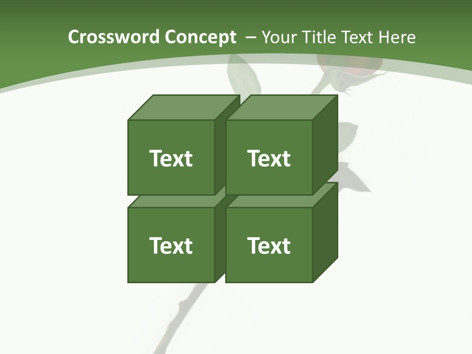 Occasion Rose Holiday PowerPoint Template