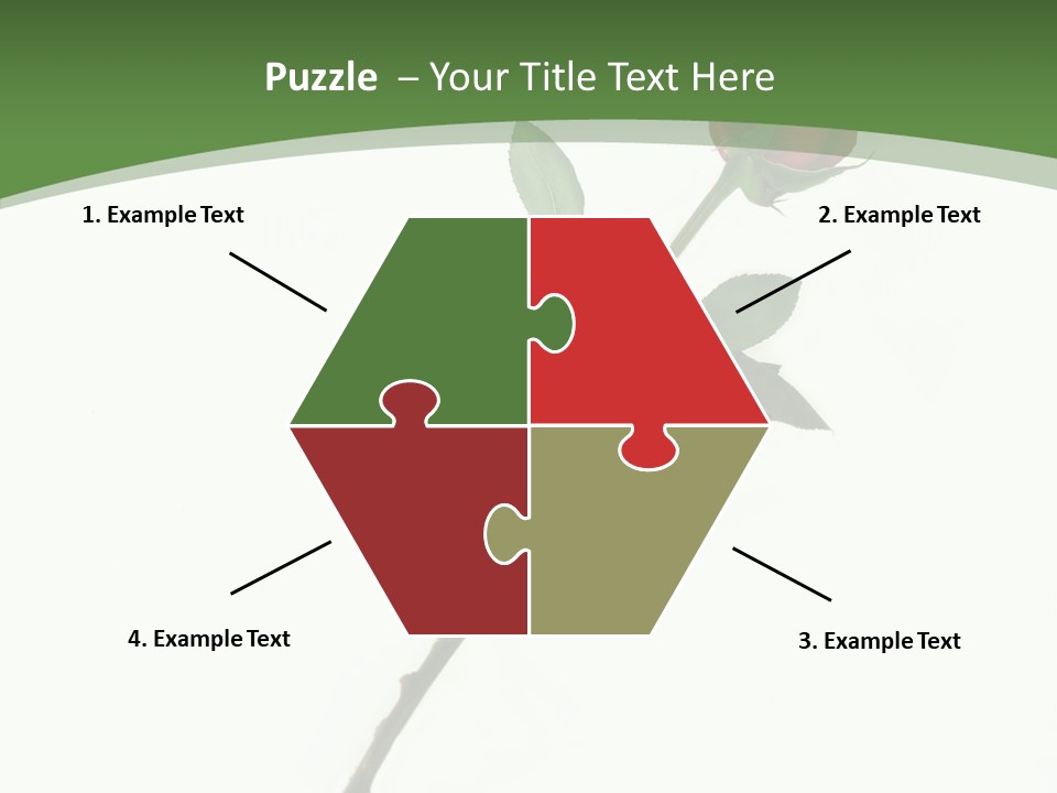 Occasion Rose Holiday PowerPoint Template