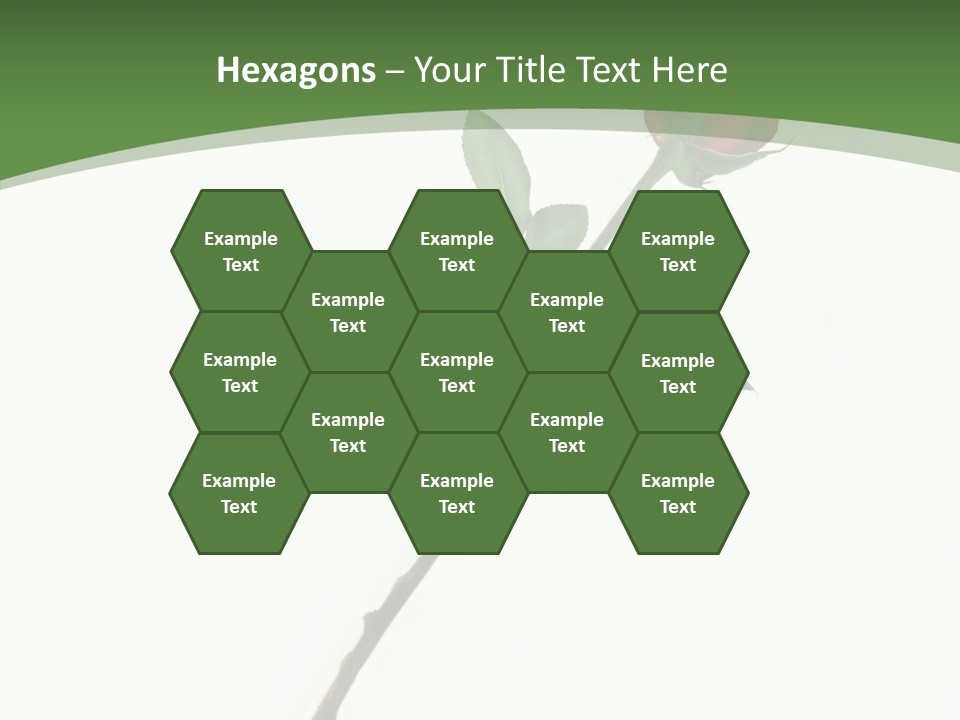 Occasion Rose Holiday PowerPoint Template