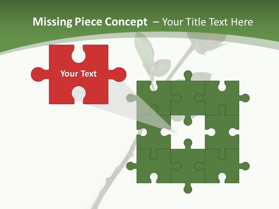 Occasion Rose Holiday PowerPoint Template