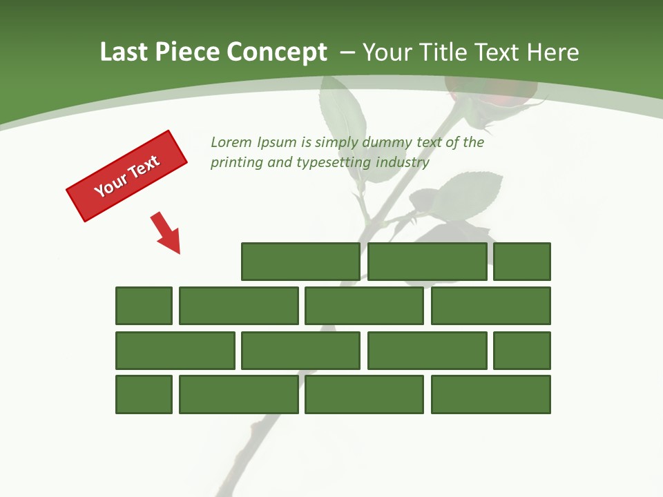 Occasion Rose Holiday PowerPoint Template