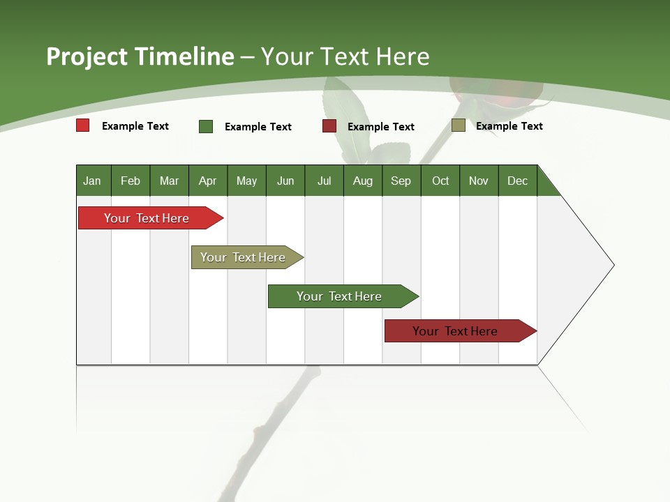Occasion Rose Holiday PowerPoint Template
