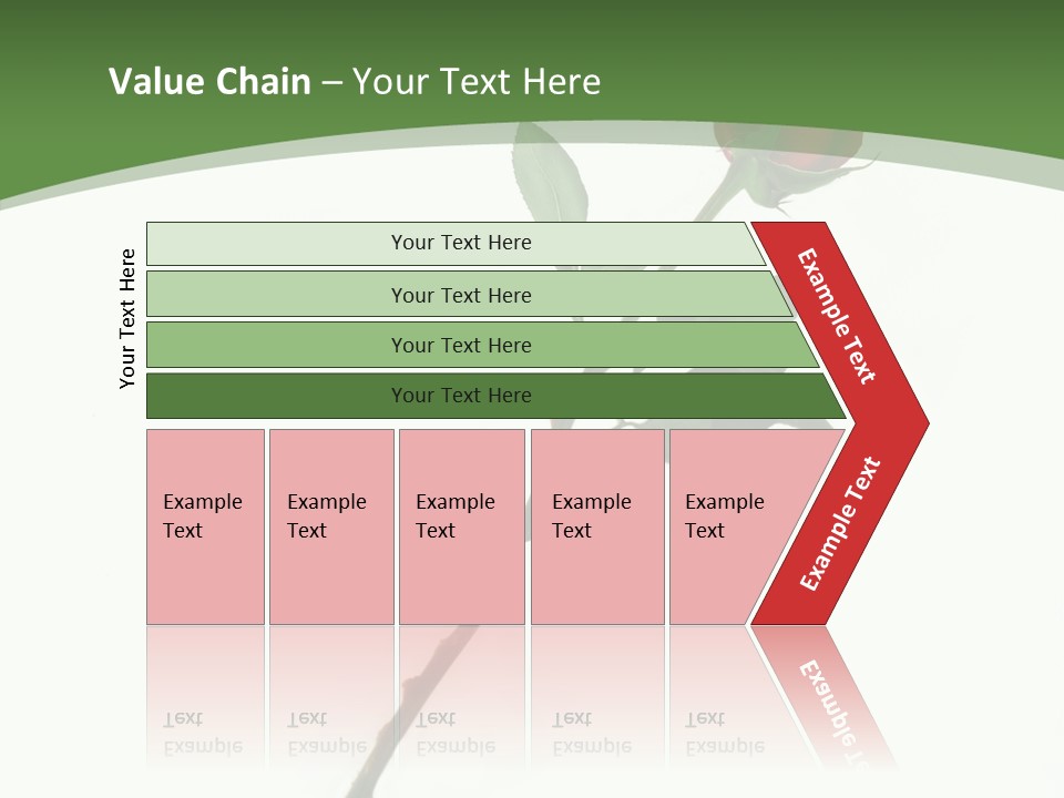Occasion Rose Holiday PowerPoint Template
