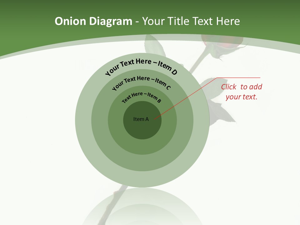 Occasion Rose Holiday PowerPoint Template