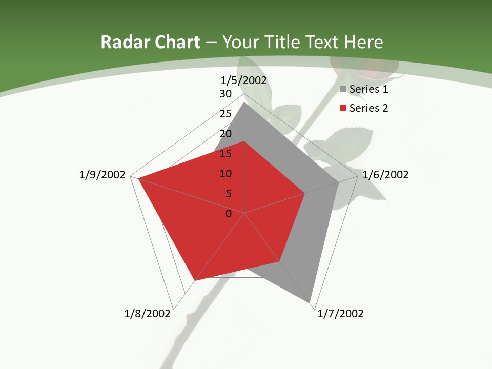 Occasion Rose Holiday PowerPoint Template