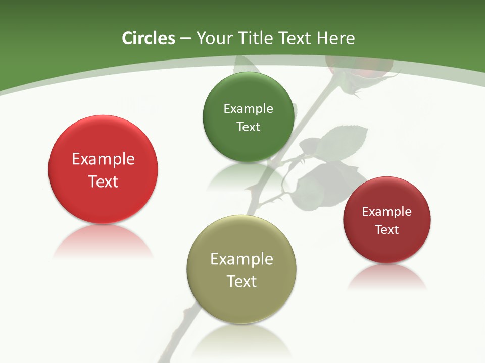 Occasion Rose Holiday PowerPoint Template