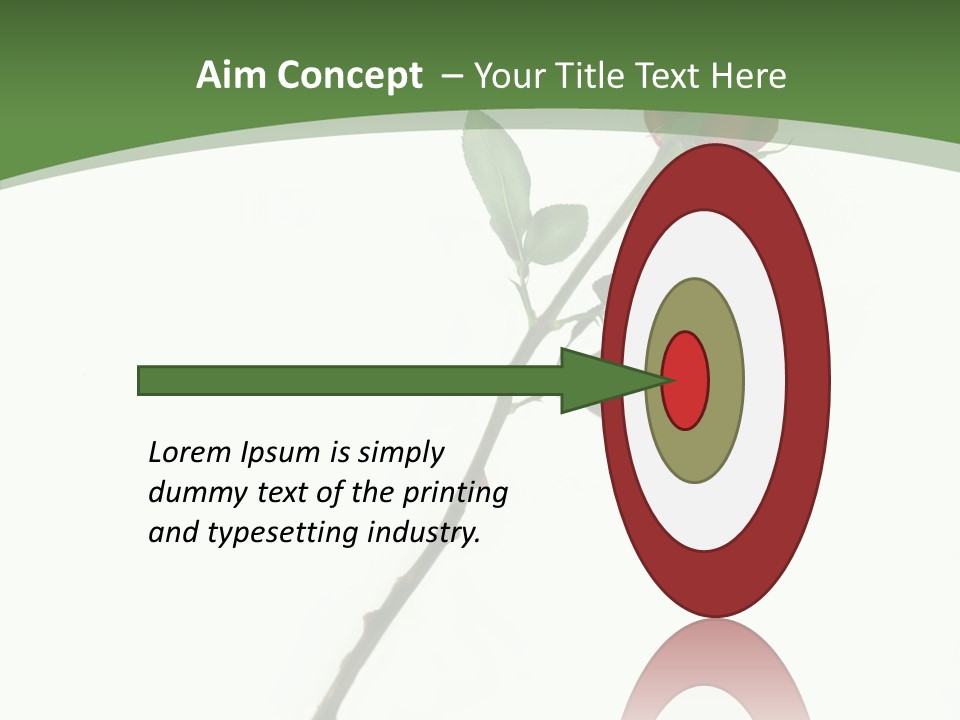 Occasion Rose Holiday PowerPoint Template