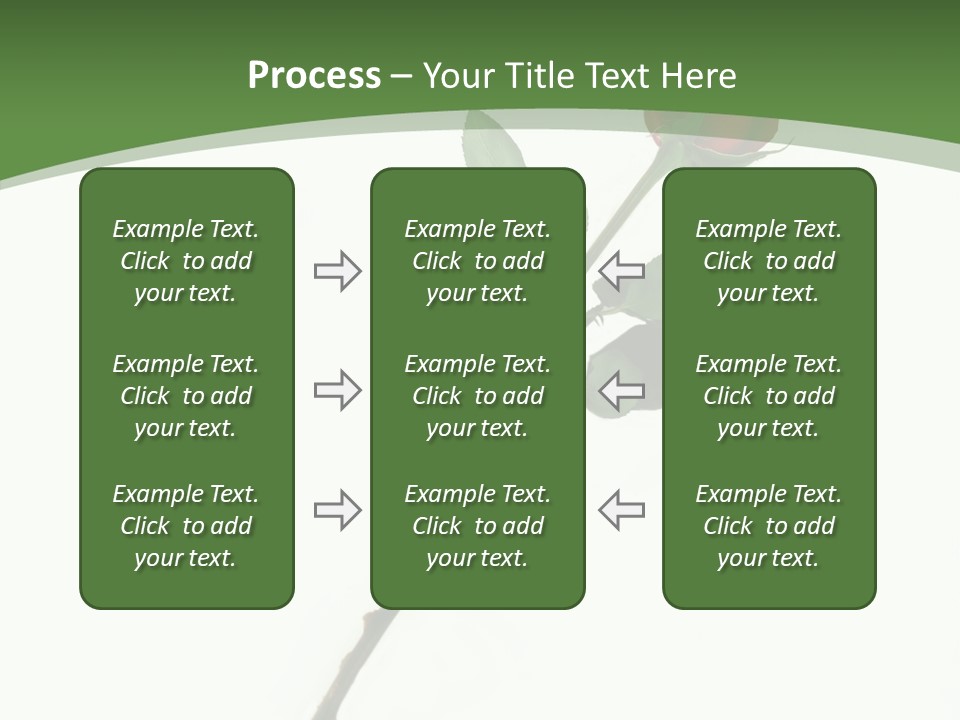 Occasion Rose Holiday PowerPoint Template