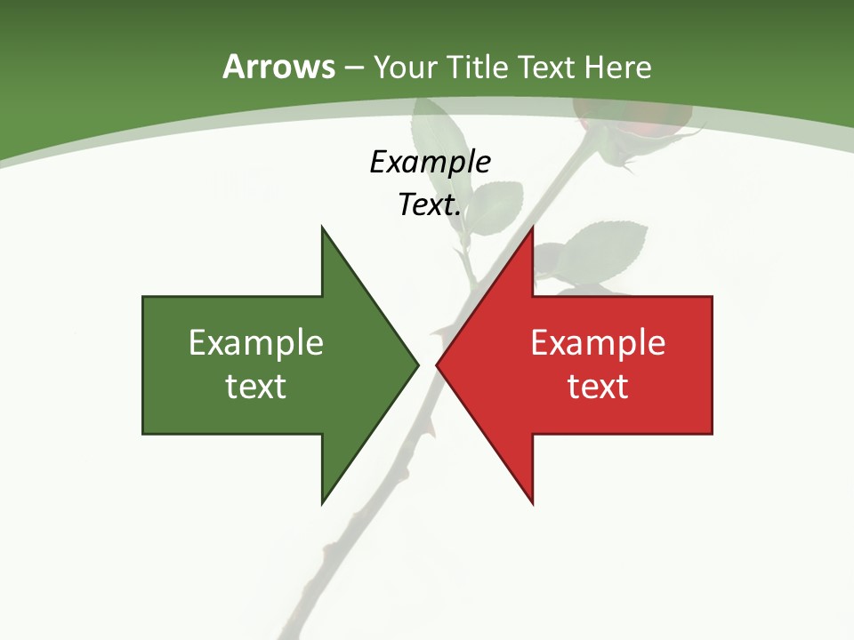 Occasion Rose Holiday PowerPoint Template