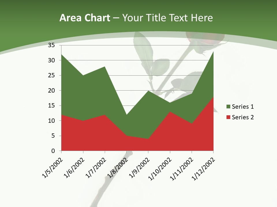 Occasion Rose Holiday PowerPoint Template