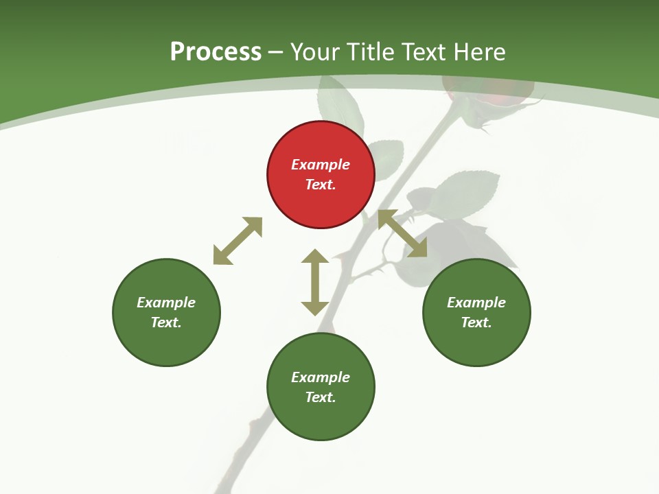 Occasion Rose Holiday PowerPoint Template