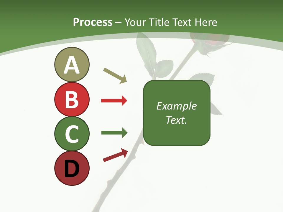 Occasion Rose Holiday PowerPoint Template