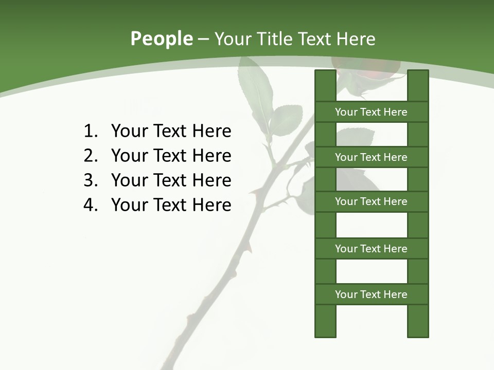 Occasion Rose Holiday PowerPoint Template