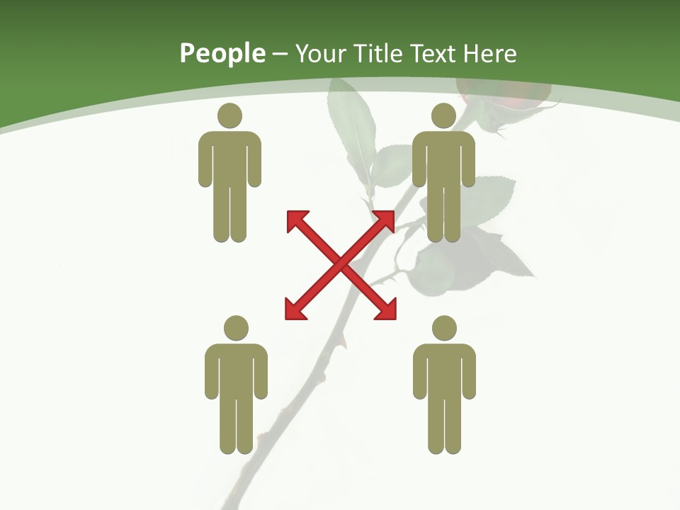 Occasion Rose Holiday PowerPoint Template