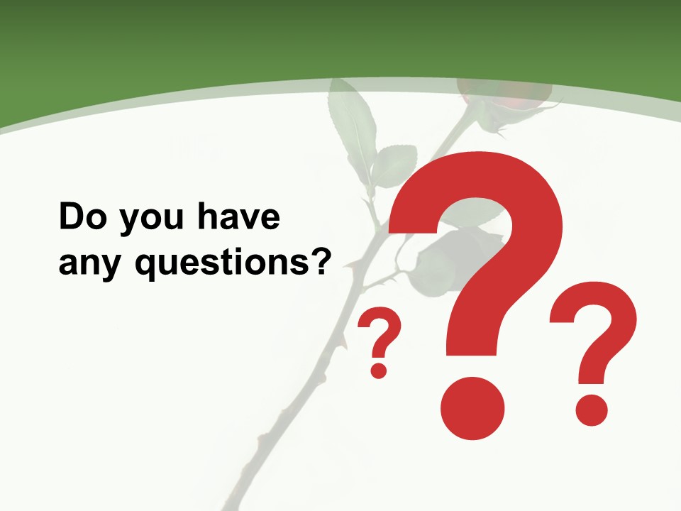 Occasion Rose Holiday PowerPoint Template