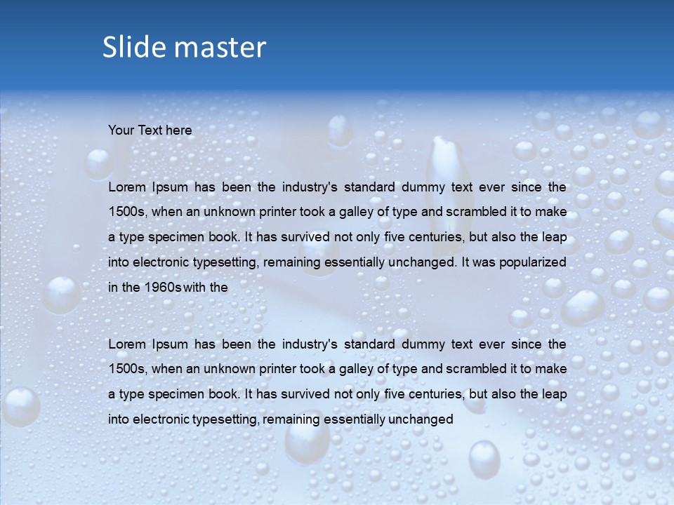 Texture Clean Abstract PowerPoint Template