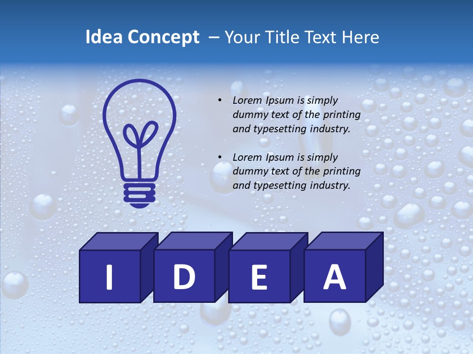 Texture Clean Abstract PowerPoint Template