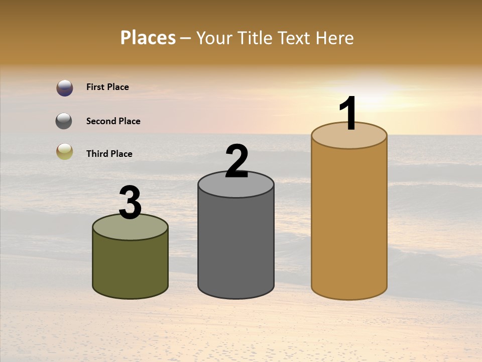 Natural Dawn Evening PowerPoint Template