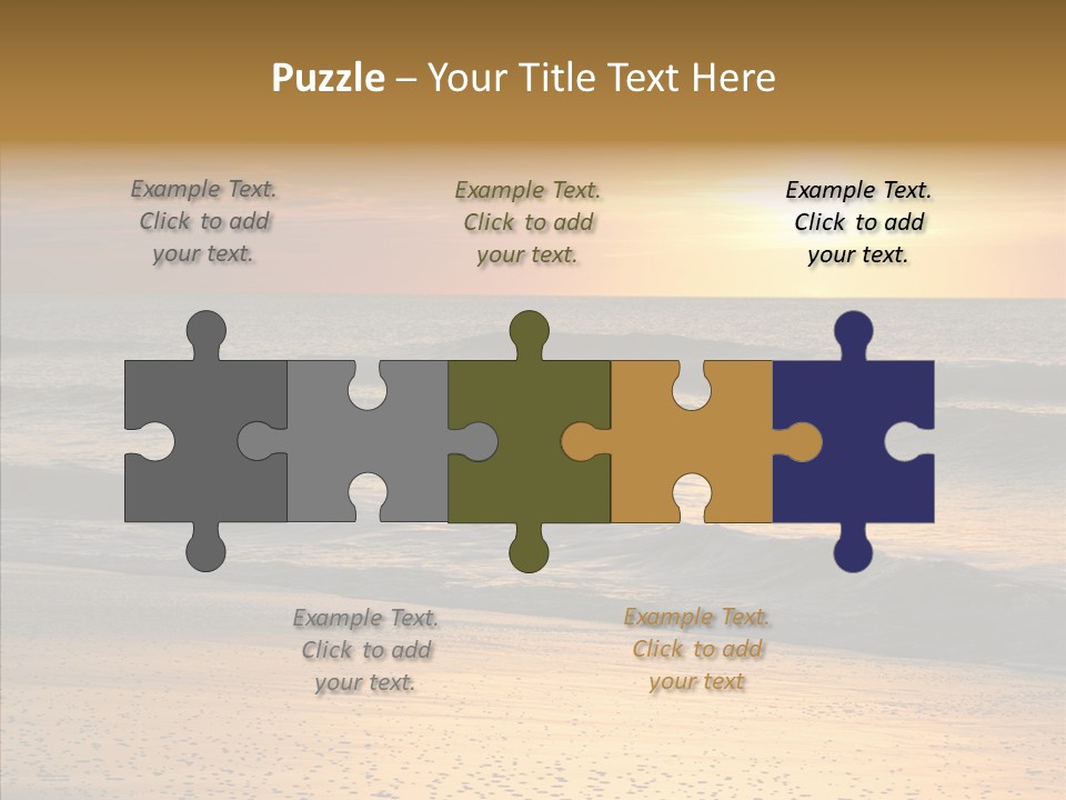 Natural Dawn Evening PowerPoint Template