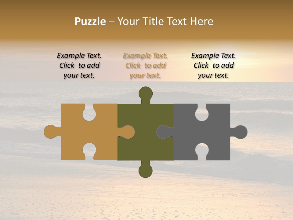 Natural Dawn Evening PowerPoint Template