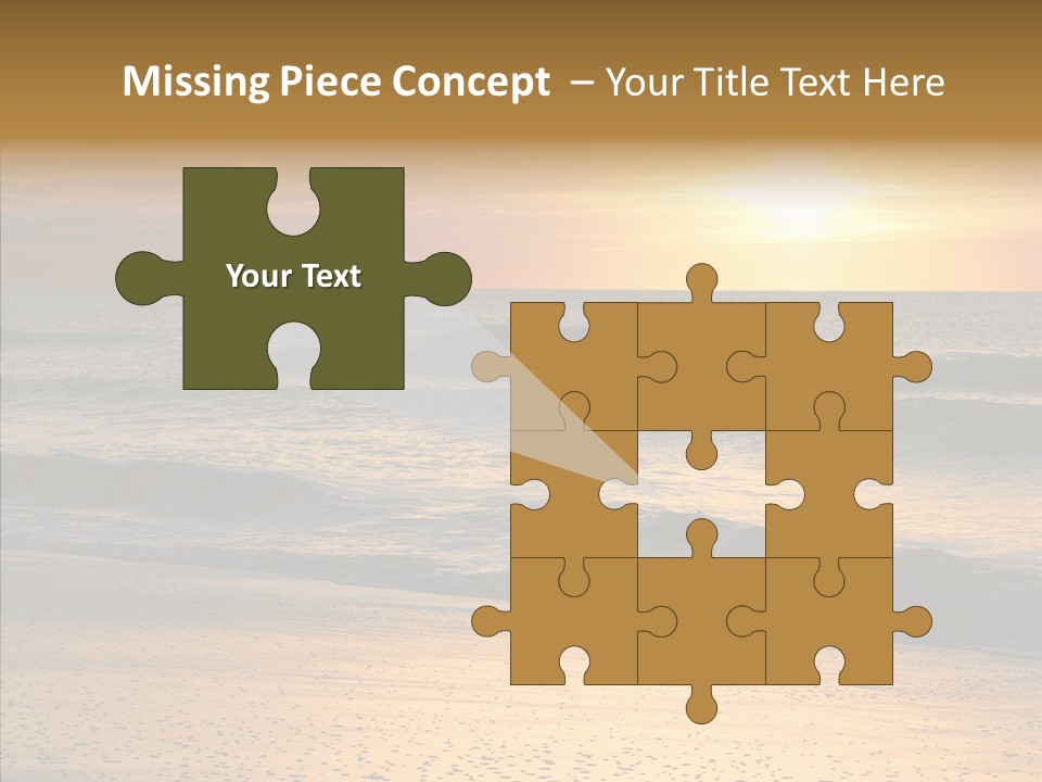 Natural Dawn Evening PowerPoint Template