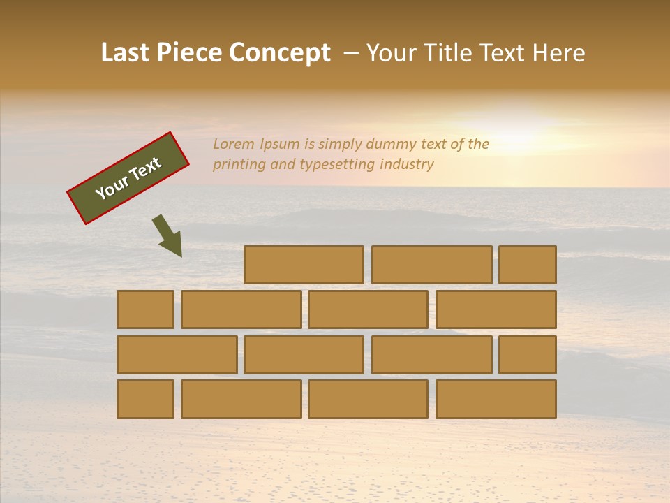 Natural Dawn Evening PowerPoint Template