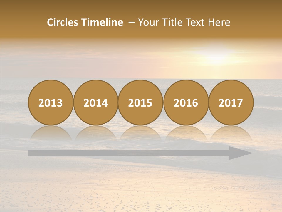 Natural Dawn Evening PowerPoint Template