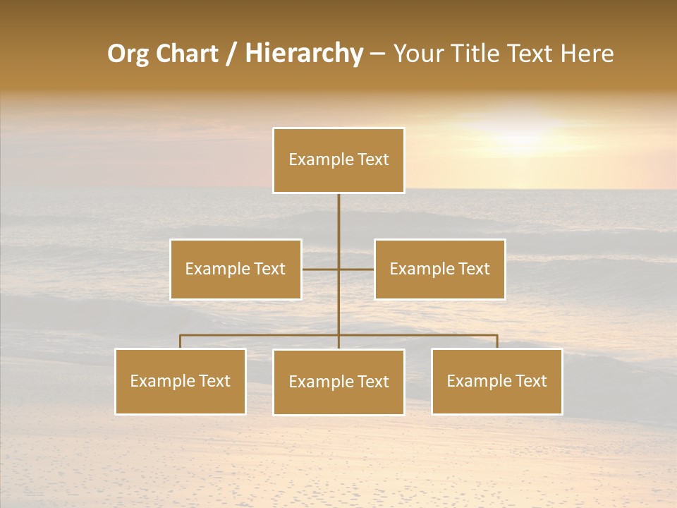 Natural Dawn Evening PowerPoint Template