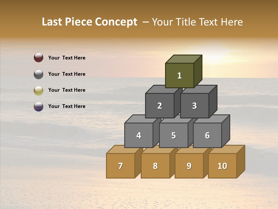 Natural Dawn Evening PowerPoint Template