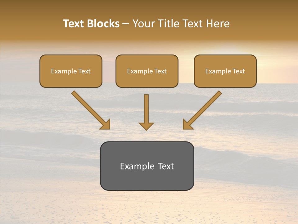 Natural Dawn Evening PowerPoint Template